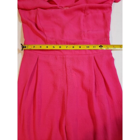 ASOS DESIGN tall double‎ layer cami peg jumpsuit pink size 6T New with tags - Picture 11 of 16
